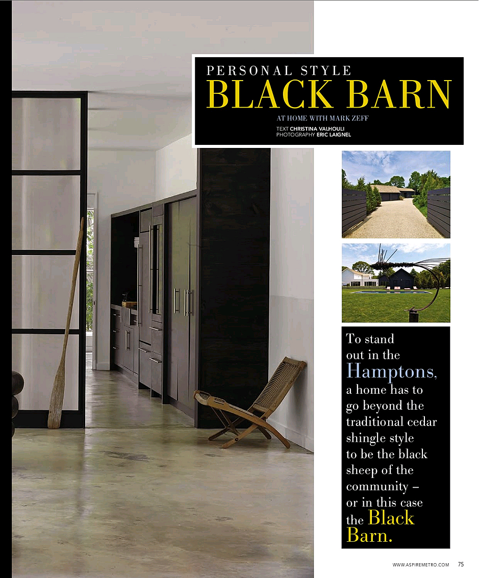Black Barn - At Home with Mark Zeff part 1