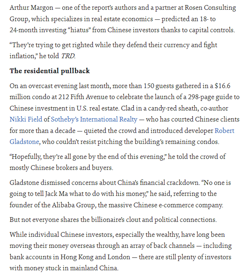 Building a Great Wall around money from China part 5