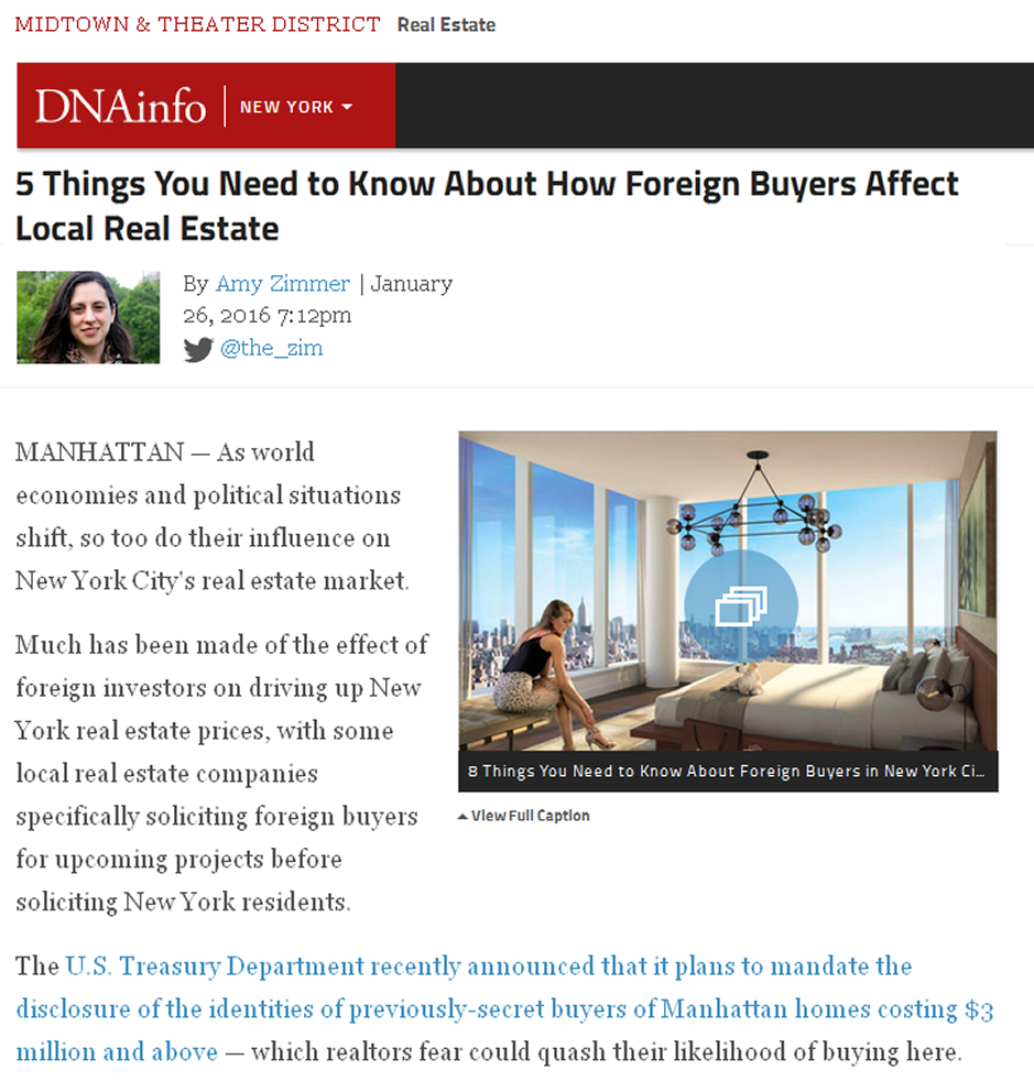 5 Things You Need To Know About Foreign Buyers Affect Local Real Estate part 1