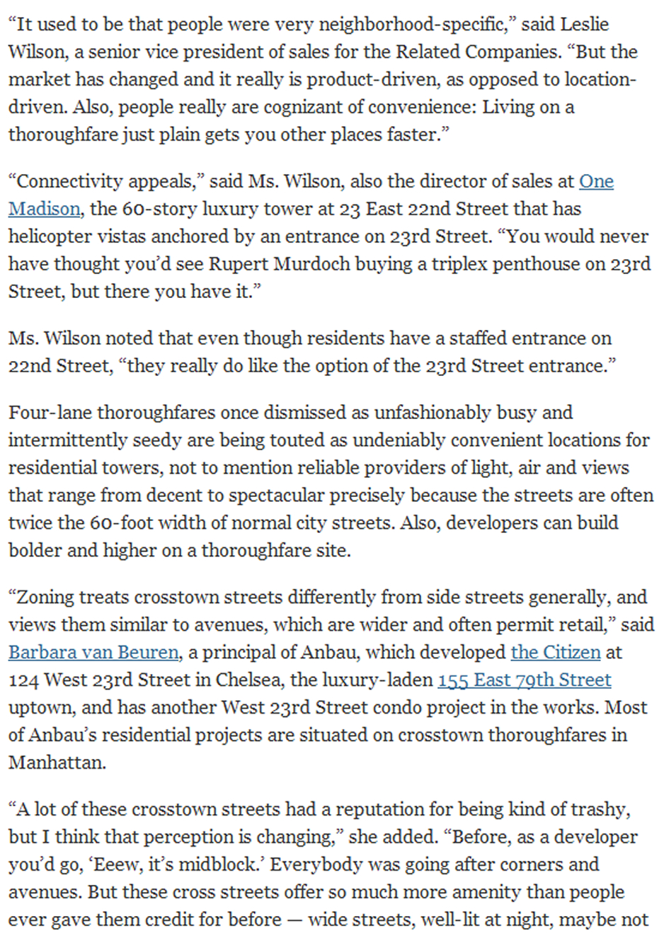 New Apartments on Manhattan's Busy Crosstown Streets part 3